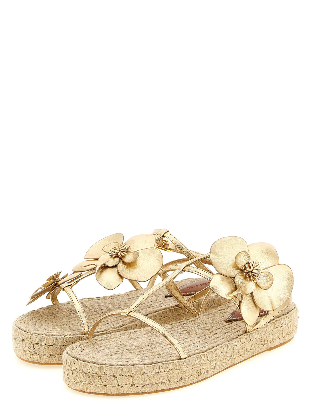 Zimmermann Orchid Sandals - Gold | 76bf8b08bc7dd78a04b34f9312b4cb09ebb448e5