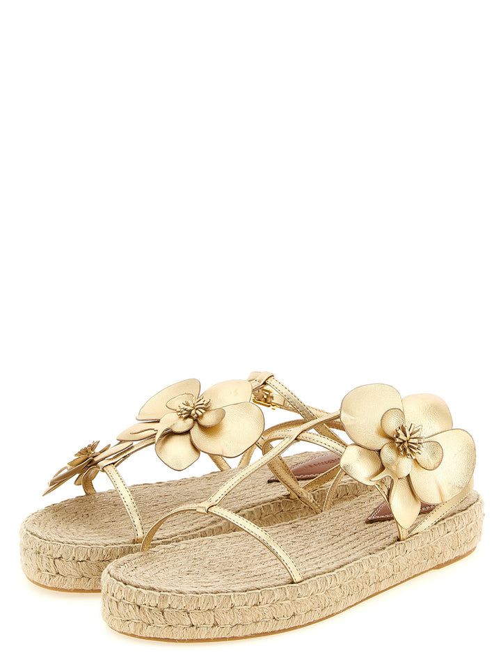 Zimmermann Orchid Sandals - Gold | 76bf8b08bc7dd78a04b34f9312b4cb09ebb448e5