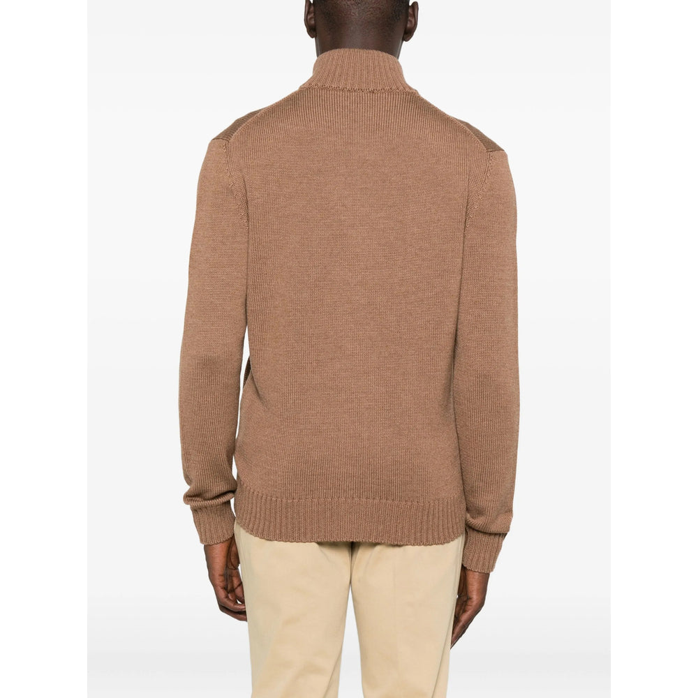 Zanone Sweaters - Brown | 42da8021cbde410f8969688a54700b8f1b38acb0