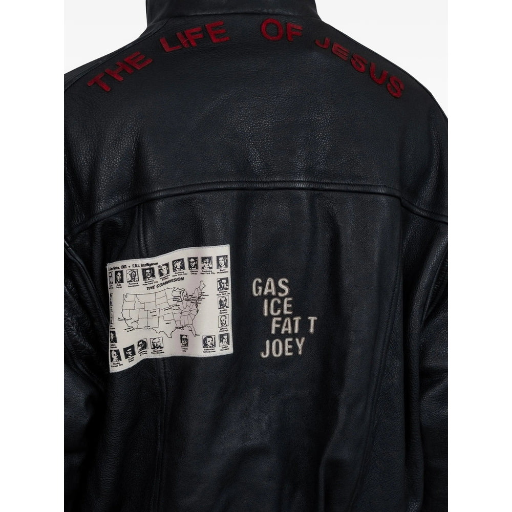 Paly Hollywood Leather Outerwears - Black | e119935b288665a80f575823a636de220e01eb6d