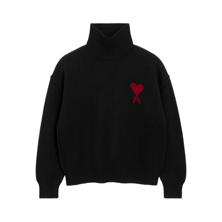 Ami Paris Sweaters - Black | 27694208d38131c11ae89513a752ca6b882b8d5a