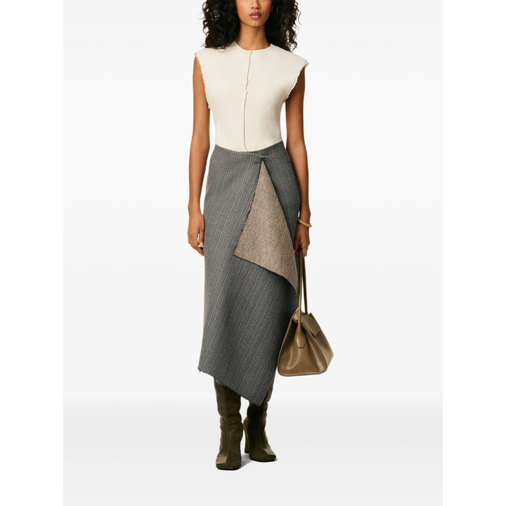 Ami Paris Skirts - Gray, Neutral | ae06e2ebc5cfea432ad2bc94333854b0417d8b6a