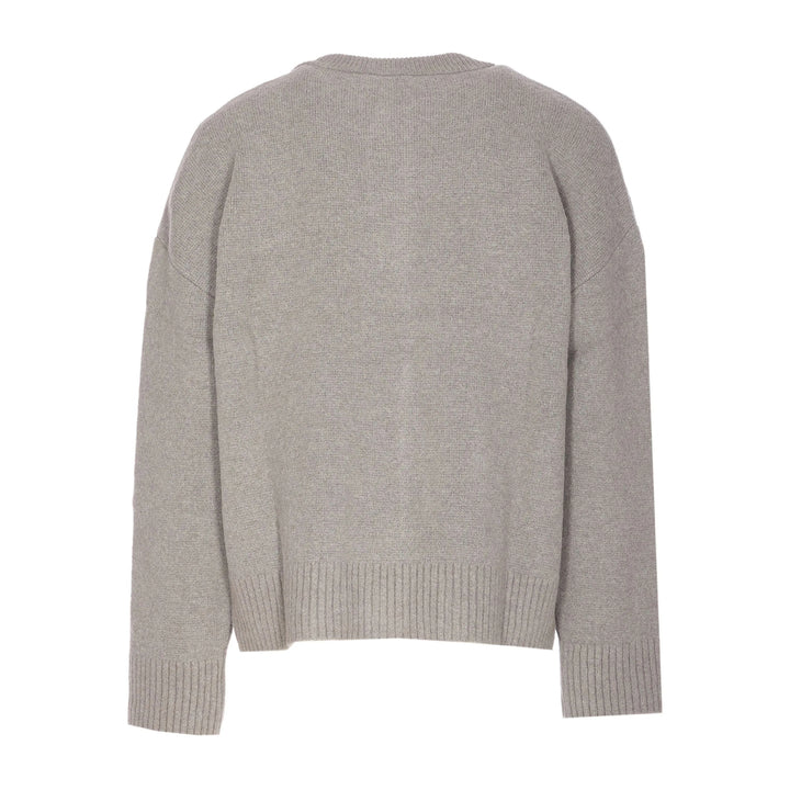 Ami Paris Sweaters - Gray | 2573bc3ba821ba366be82b78fa3b7cebed6499da