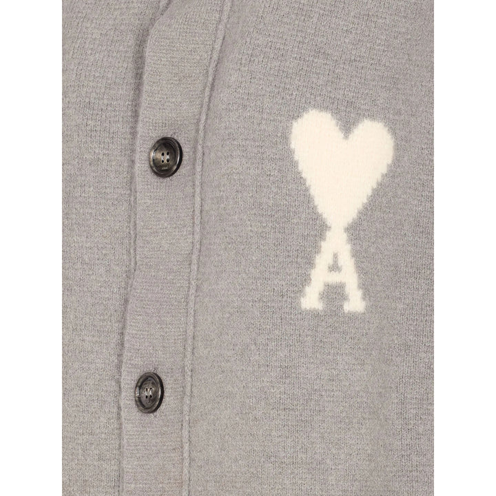 Ami Paris Sweaters - Gray | f5db0f8519808b5d9e88c1482a2b013524ec65c8