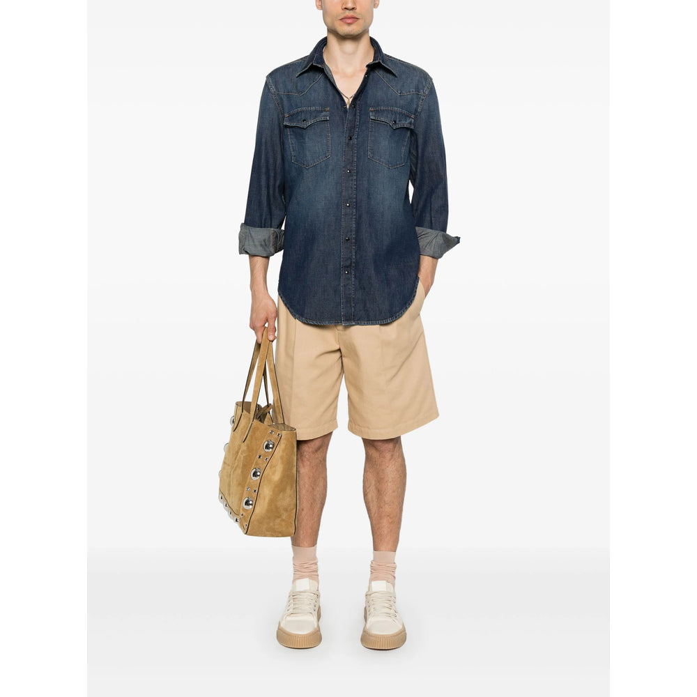 Dondup Shirts - Blue | 09ac9387a82889e2e0a813ce597906cd18310418