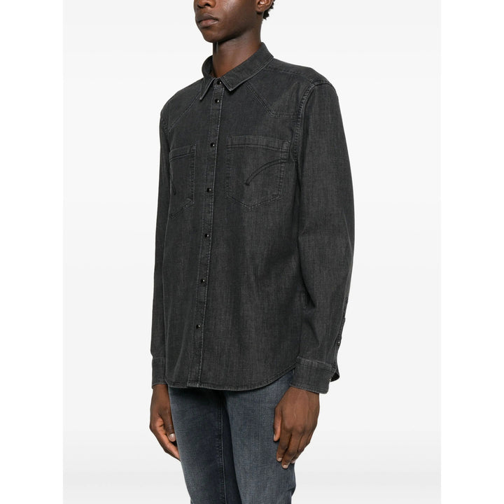 Dondup Shirts - Black | 76acb86b8bd70eb86b3577a7f411b90e7ddae74d