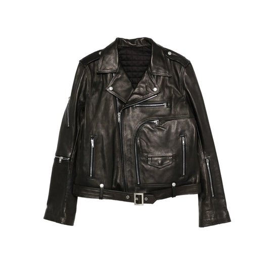 Leather Outerwears Black
