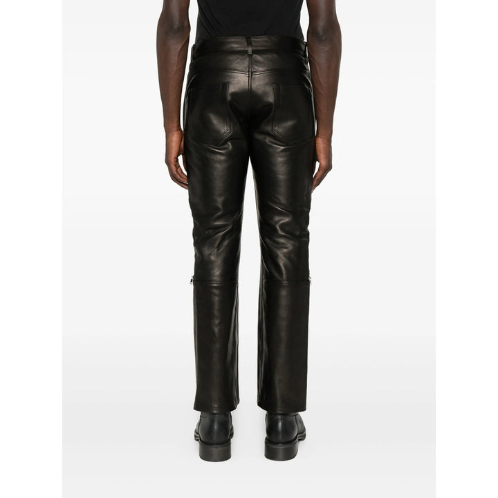 Rick Owens Leather Pants - Black | 0d406c56f015aad14807ba627ede8a010200fe8d