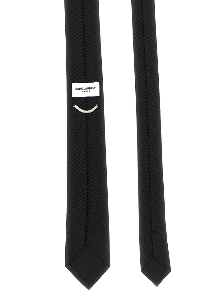Saint Laurent Reps Bio 5 Ties and Papillon - Black | f05515c83e94427b7ae995211a83c86ec58b098e
