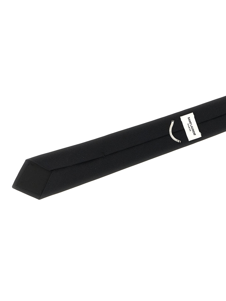 Saint Laurent Reps Bio 5 Ties and Papillon - Black | 0f96fefdd355967a23ceb17a333a637dedcfae94