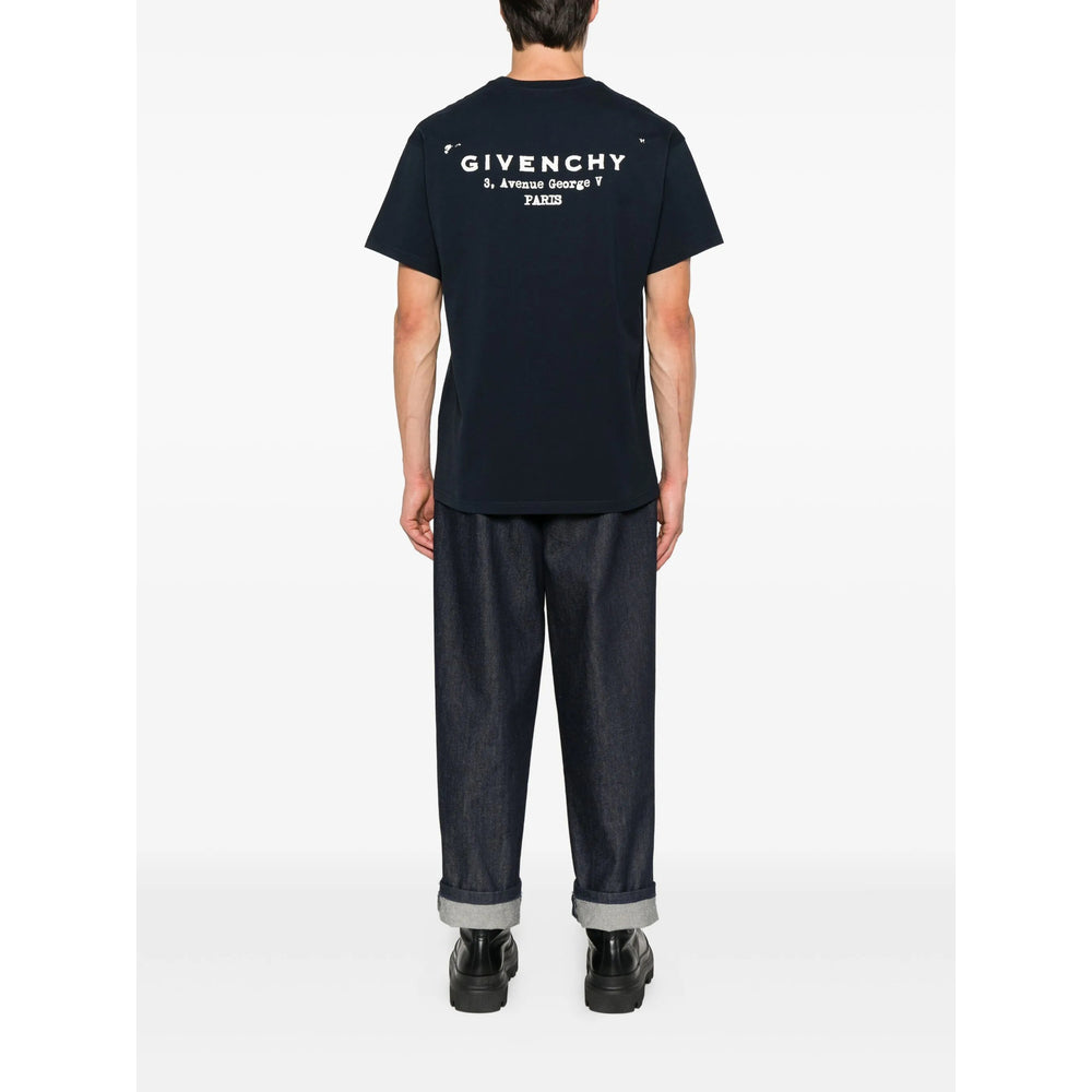 Givenchy T Shirts - Blue | a7617d7db68a1f4ef015e8318f1439fb56585d06