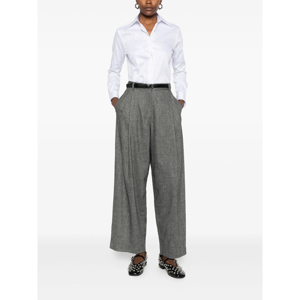 S Max Mara Pants - Gray | 94a6c10ad7702adff4d86071d2e0b86f36178e77