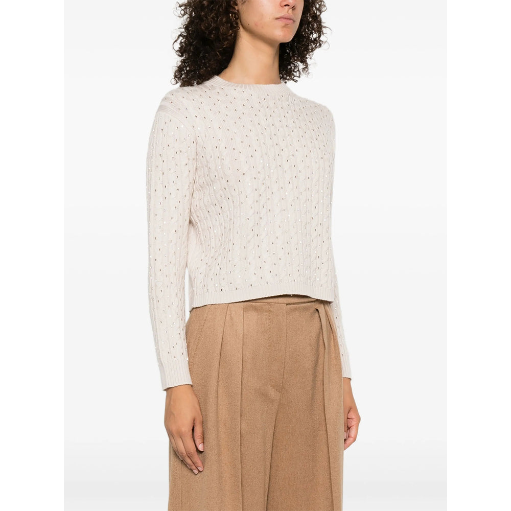 Max Mara Studio Sweaters - Neutral | 9eec65c63f59eb8e5e9da40a7e0c9e779128cc59