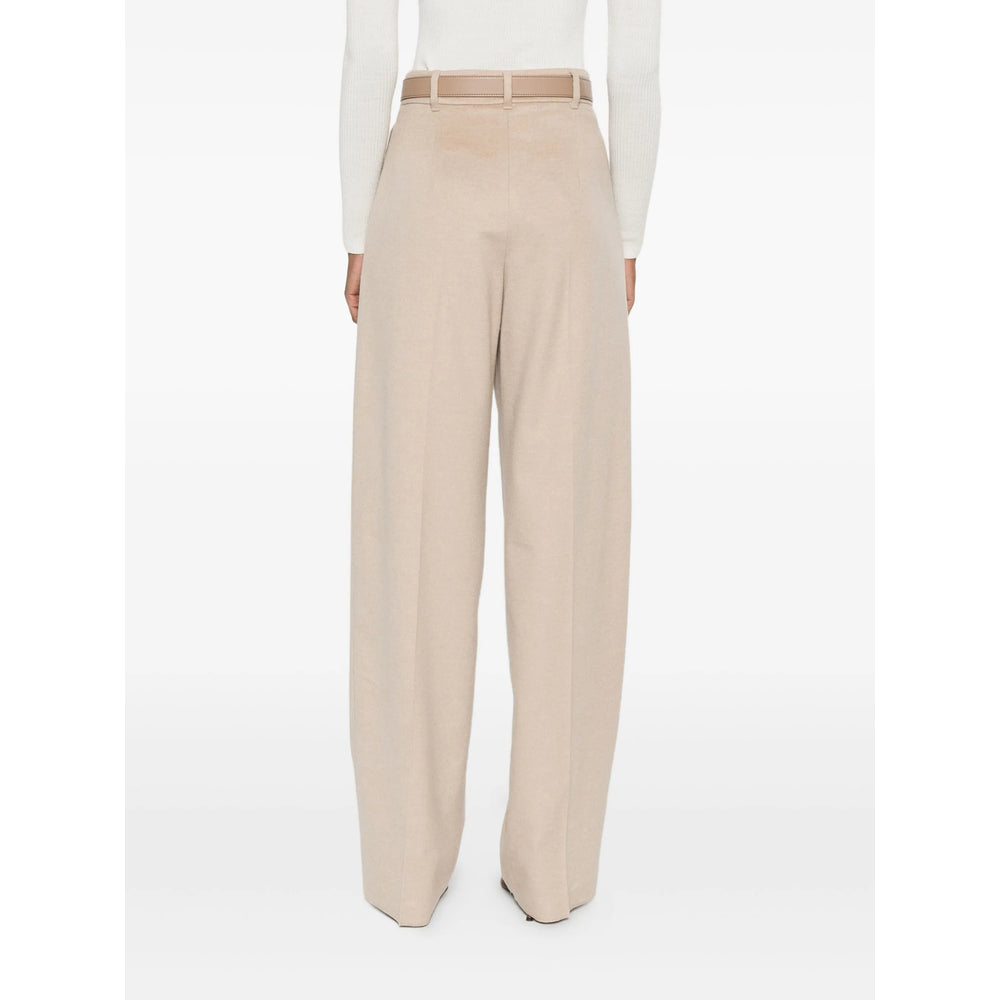 Max Mara Studio Pants - Neutral | a9cd0db7ec6f7f69a3a52a31fd13e382f03678d0