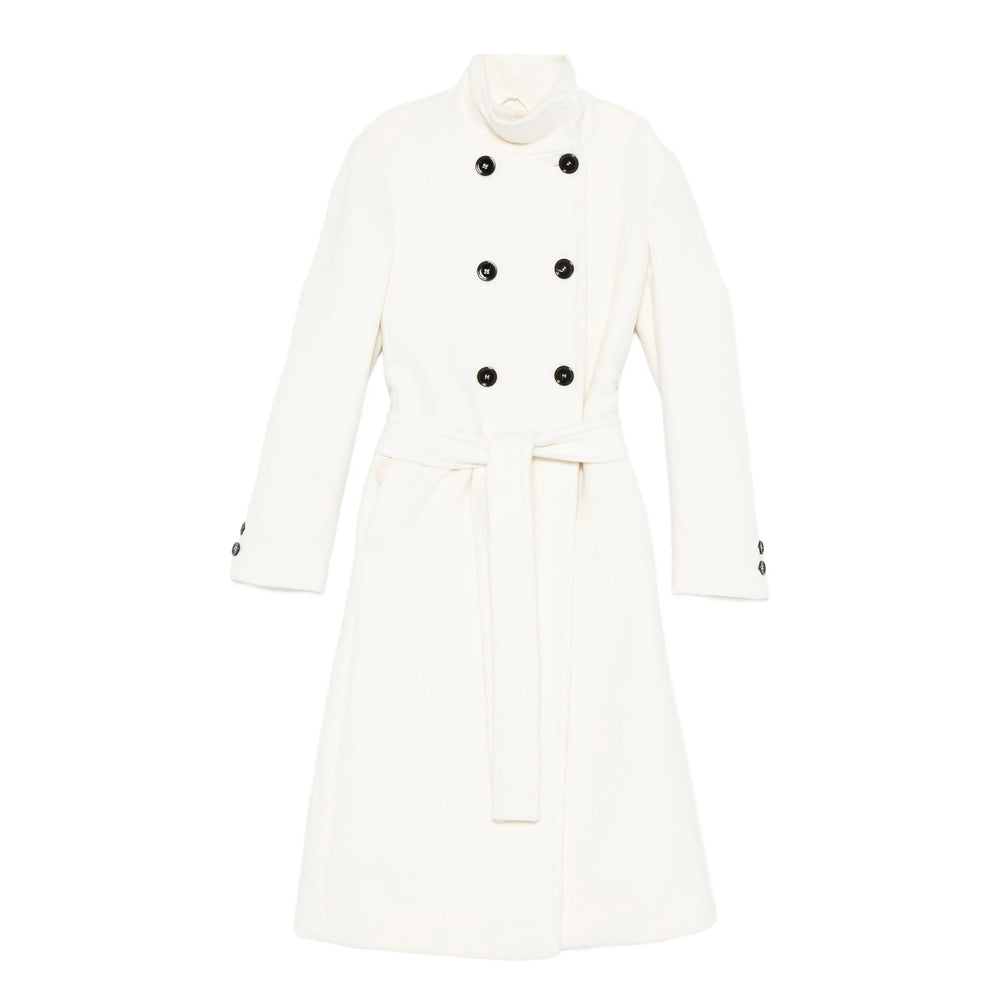 Max Mara Studio Coats - White | 62642c59f689102b4e283961d0d7c74af8d1920f