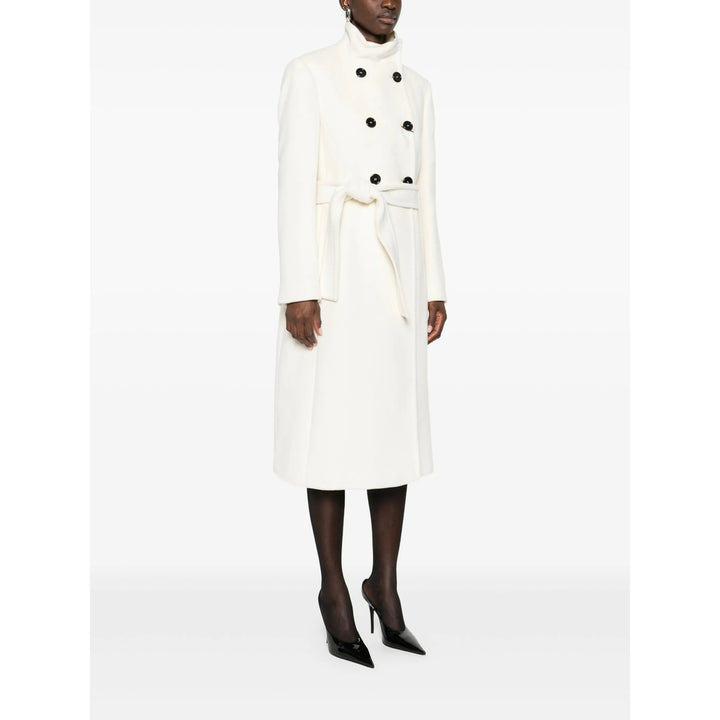 Max Mara Studio Coats - White | 292a4676dc5d887ab82b285c977e5411f4fc1cc1