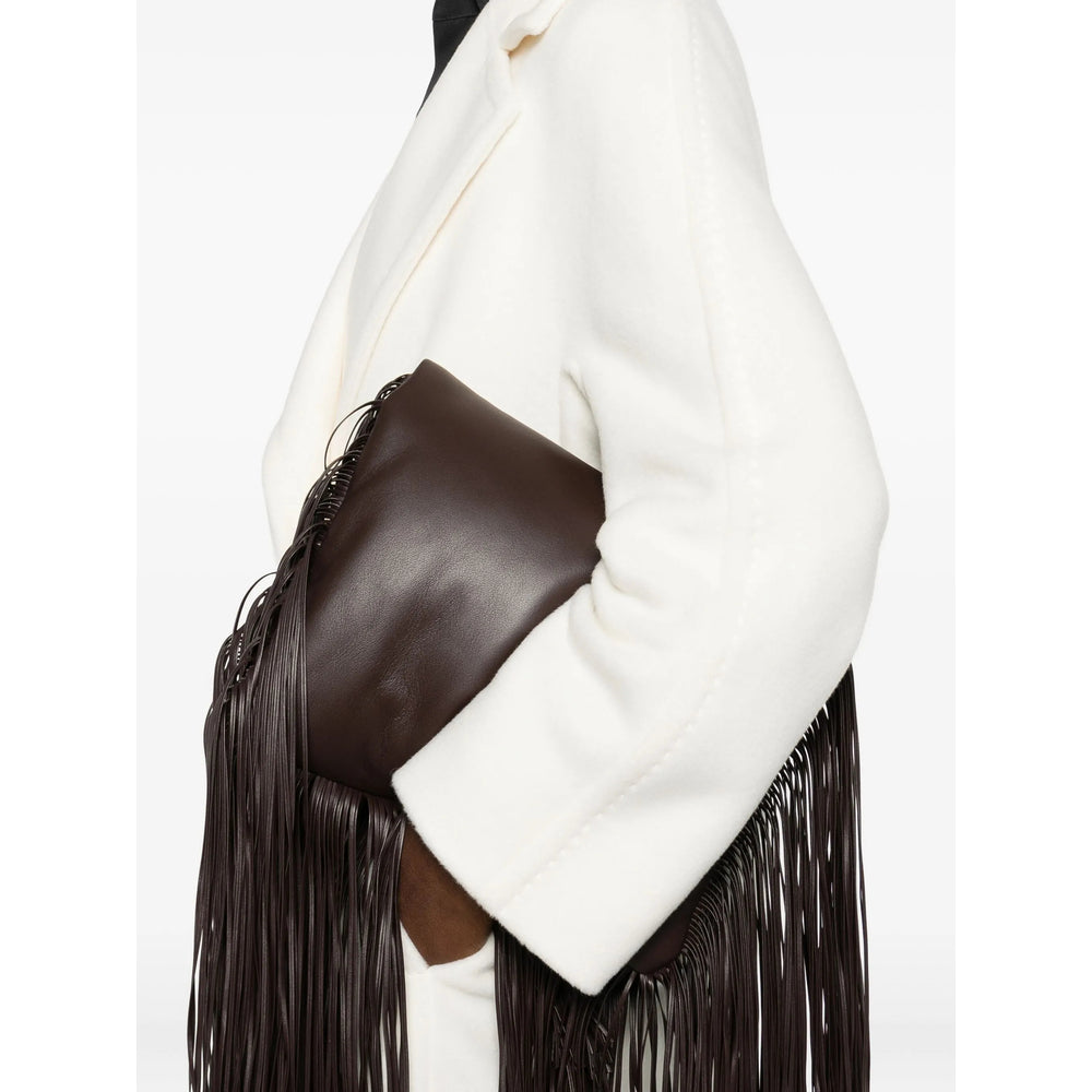 Max Mara Studio Coats - White | 9ffa2b0b08b7715f144be3cd89f08490772a149a