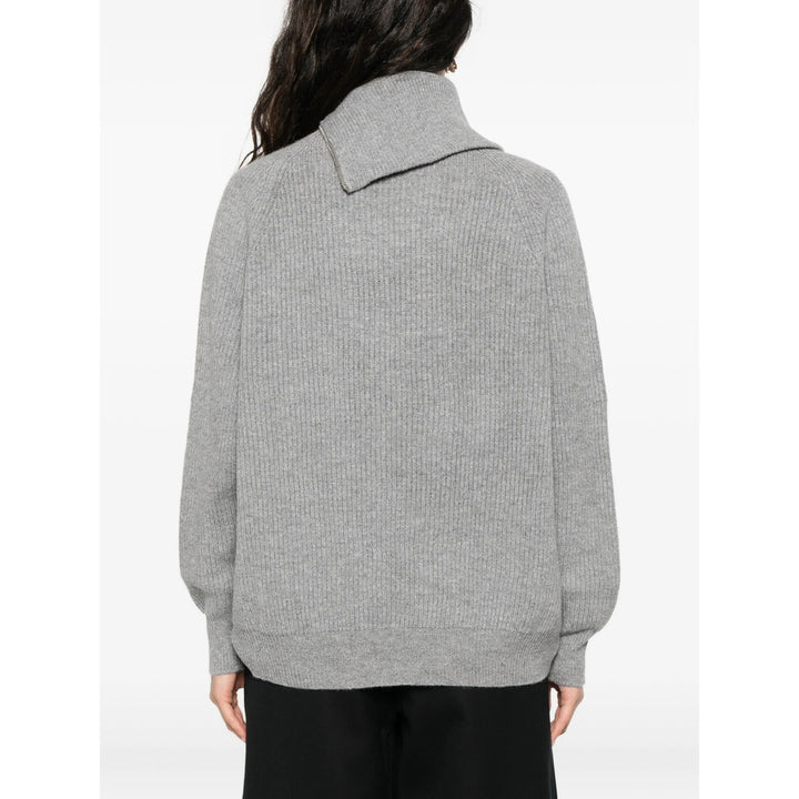 Sportmax Sweaters - Gray | e72a45fe7ecf6644814ea8a44e294e4ec5db02d7