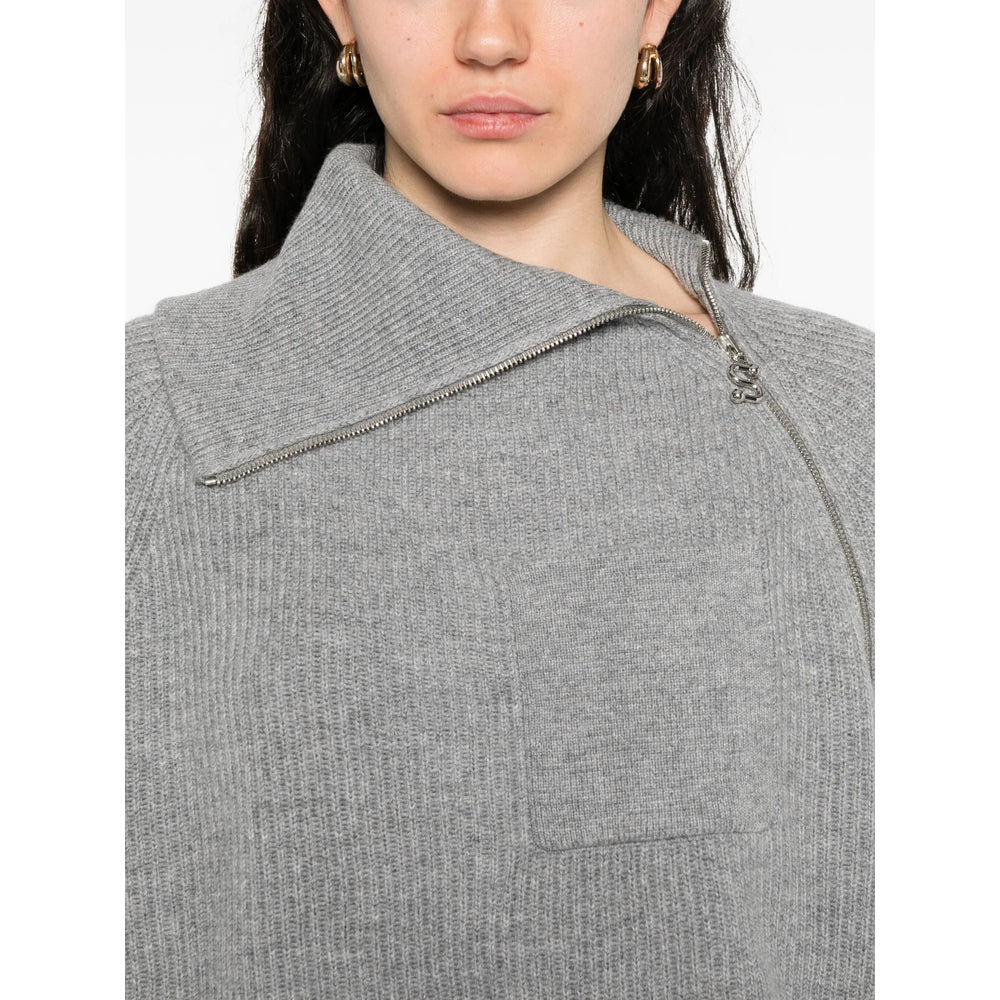 Sportmax Sweaters - Gray | 048535dd92de2d5b2c1e64962a437f5e3962a4a3
