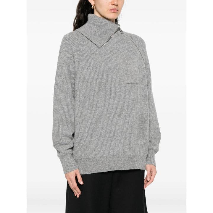 Sportmax Sweaters - Gray | e0acd9c2165b4b0c050e61f62a23079e260aa2dd