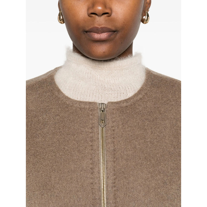 Max Mara Atelier Coats - Brown | 2043d19ecb8cc8ed31c50f53e73a19d22a8dd60d