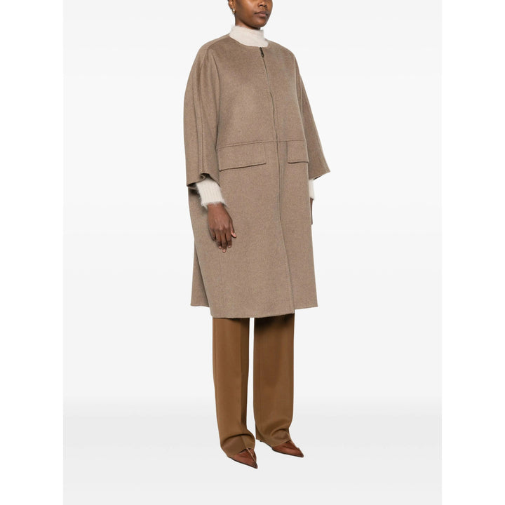 Max Mara Atelier Coats - Brown | 4d6cc176e6a4fe389488656b6096556d3f4eca6e