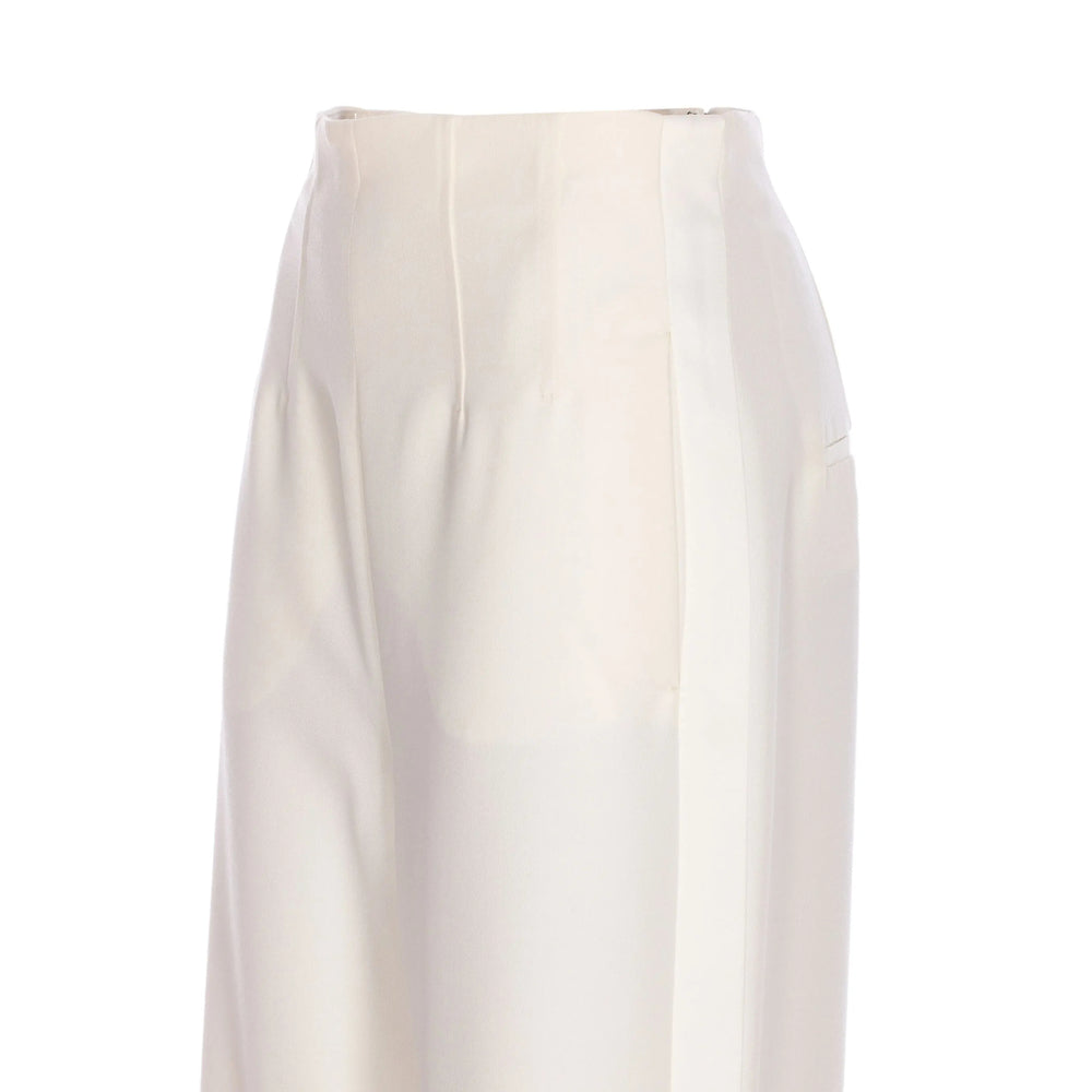 Max Mara Pianoforte Pants - White | b25120864c8095fd1fd0c22e0660b9c3c0f871c8