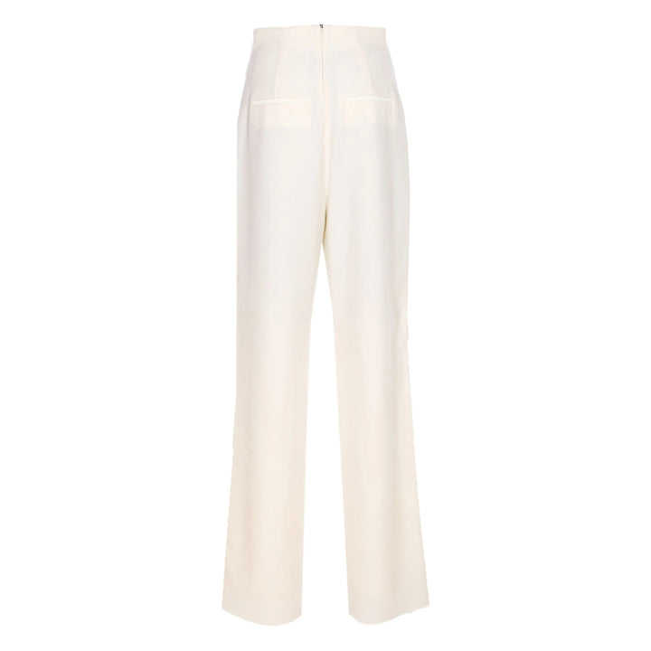 Max Mara Pianoforte Pants - White | 337a01d790b37dccd5c4e2ac1b75398d7805e9ff