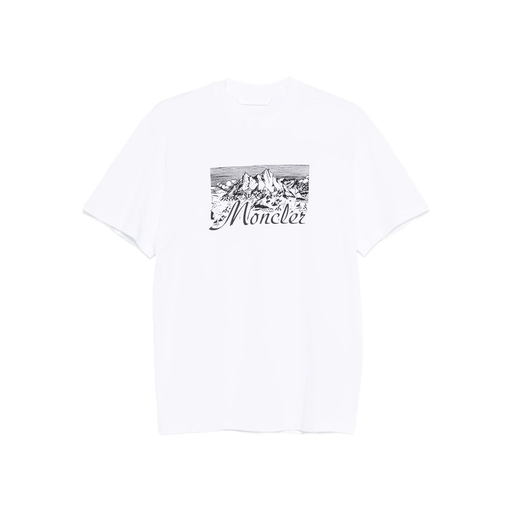 Moncler T Shirts - White | 6a37bd033afacf2d8264d8e9dacd417634ec3422