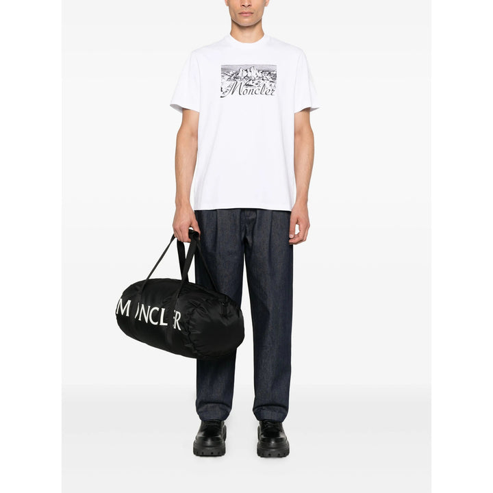 Moncler T Shirts - White | 401a81e47e158507cd3228360c02e20bc9c8bc91