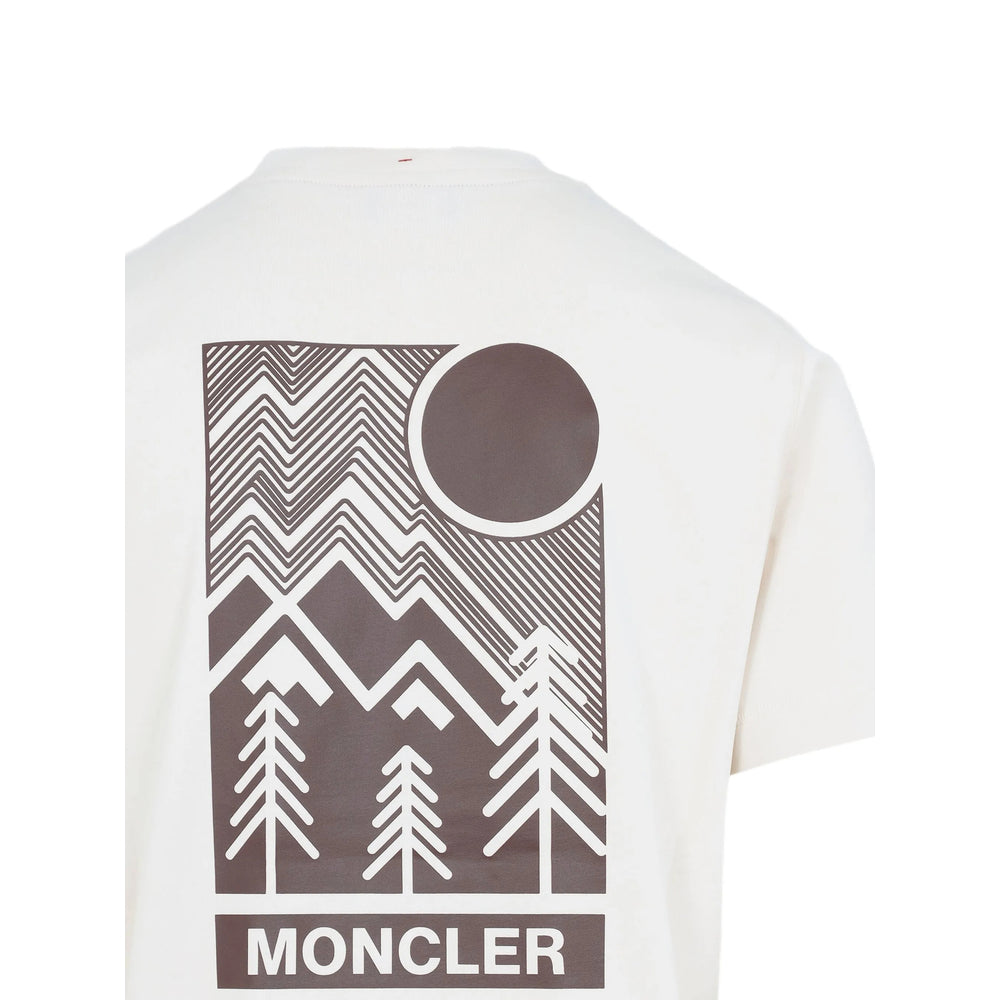 Moncler Grenoble T Shirts - White | 7f7ca45b0f1f1e5a25acb9be59b21c4cb7435308