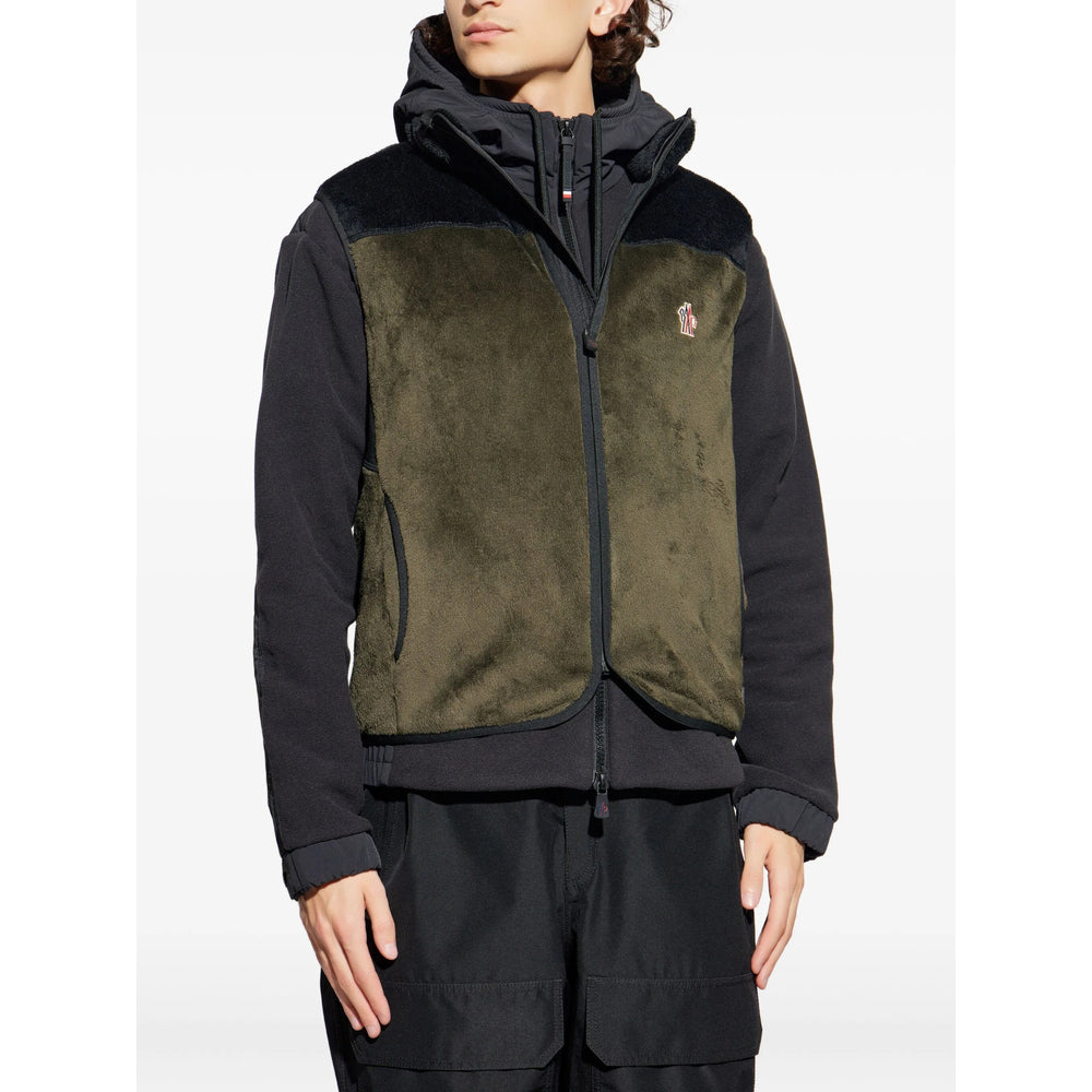 Moncler Grenoble Outwear Waistcoats - Green, Black | b1d20d746436627336662582a75958f39591acab