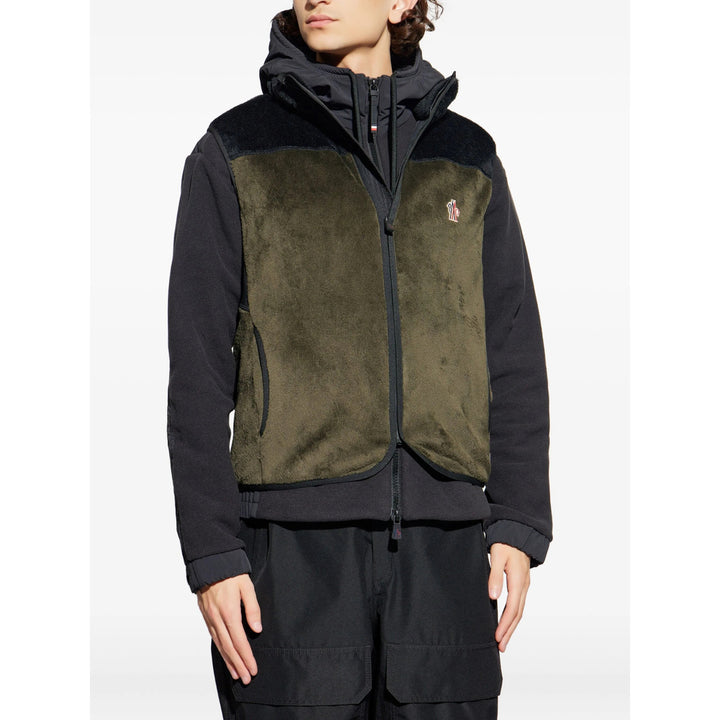 Moncler Grenoble Outwear Waistcoats - Green, Black | b1d20d746436627336662582a75958f39591acab