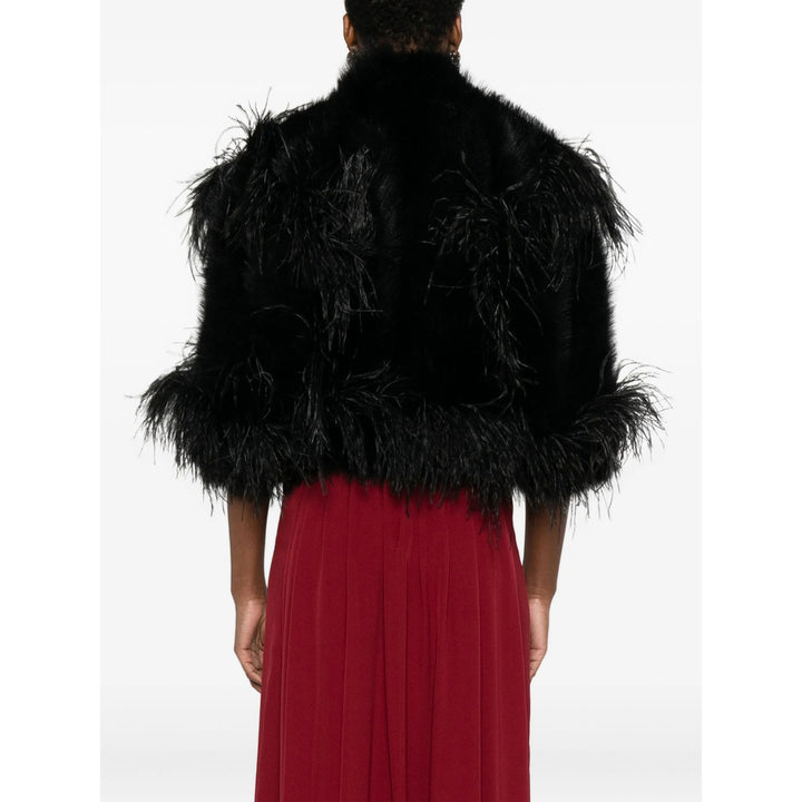 Elie Saab Outerwears - Black | 490cca6ac179d762a110ac8bda8fb8d3ac3fb6a8