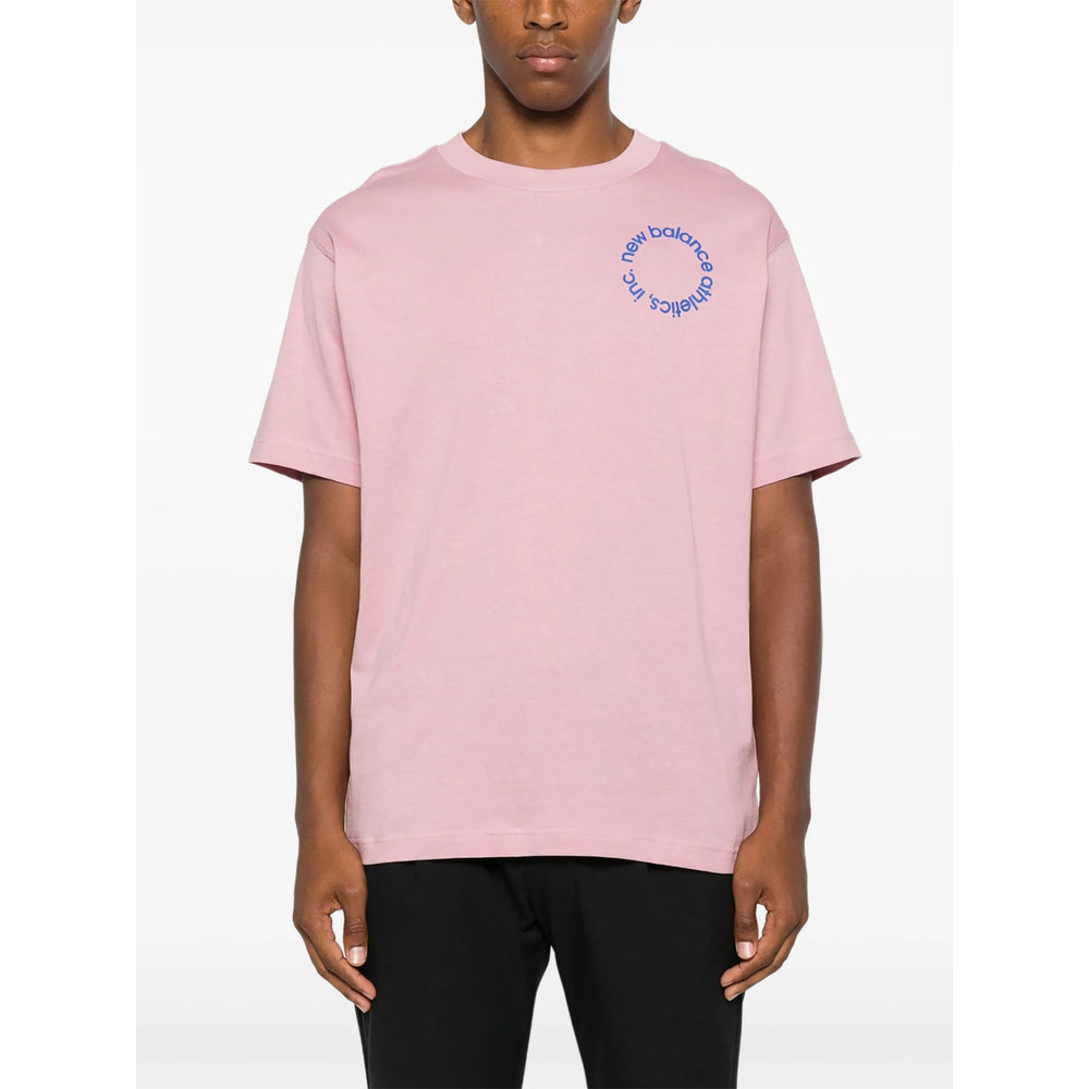 New Balance T Shirts - Pink | 70578c4dcc9ec00a0ff3c708af35bf85b3ac935e