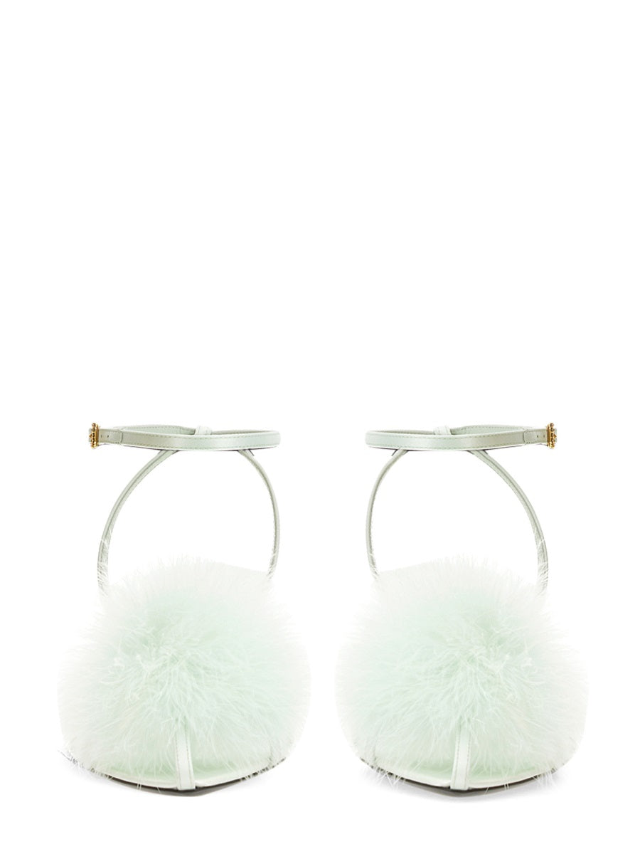 Saint Laurent Sandals - Green | 3a6fda94a7f07e9972b11f8b5bdf8d93eea4f760