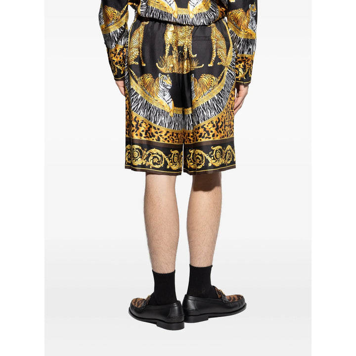 Versace Shorts - Black, Yellow | 908a4bc635e1bcd17d664b7accf2cb95bc4f4d1f