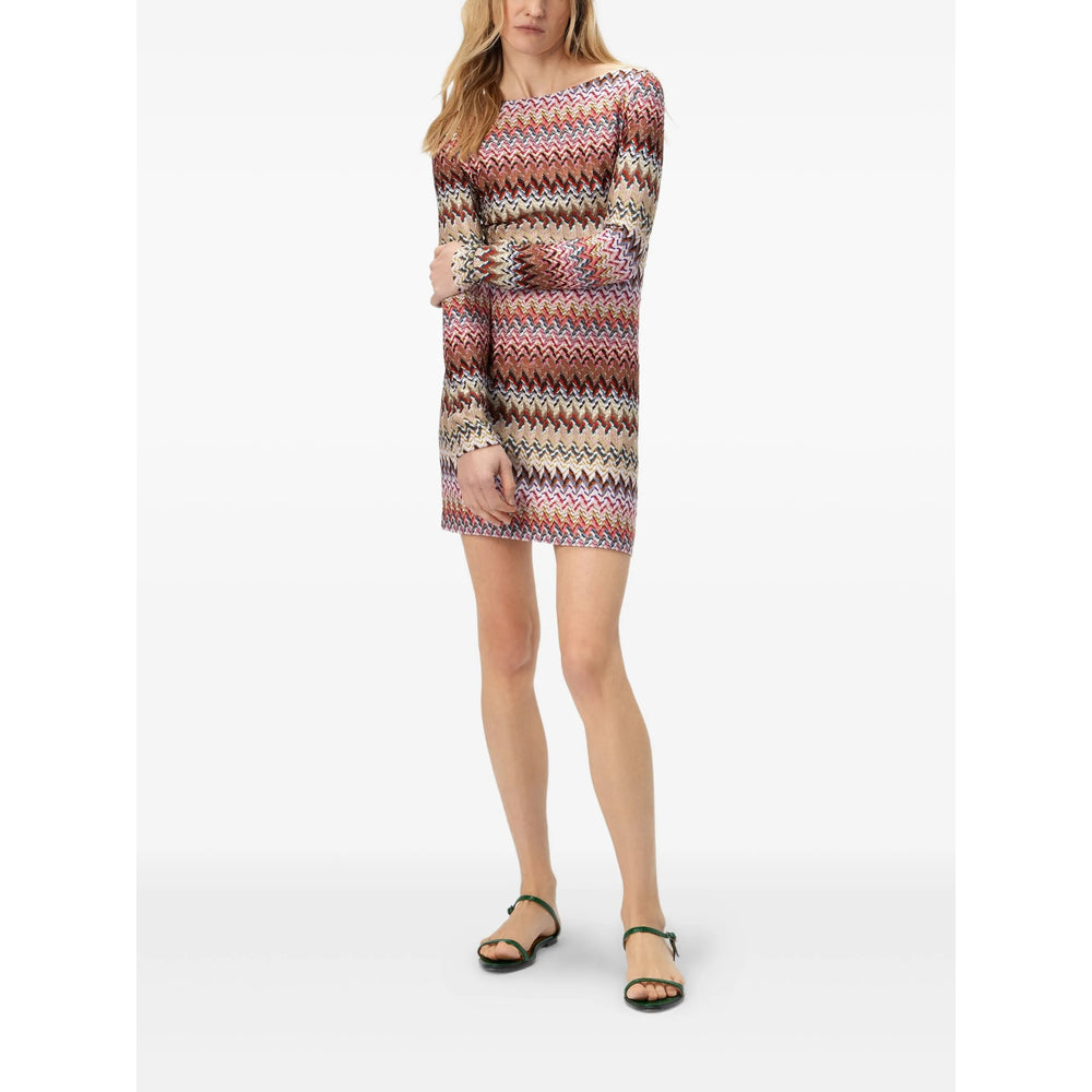 Missoni Dresses - Brown, Red | 4c93b10b87a6df284d69c44c0b8e287dc0a4138c