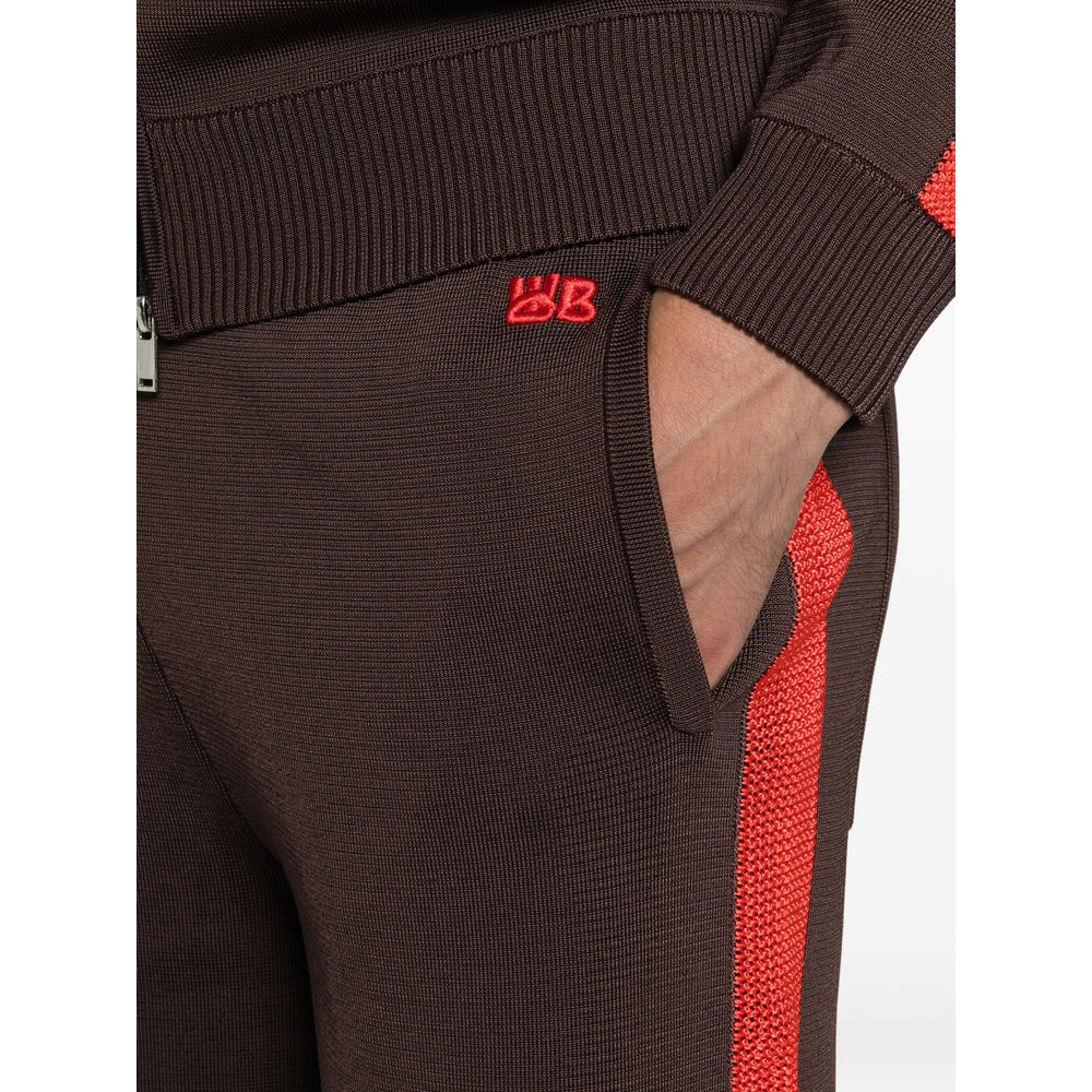 Wales Bonner Pants - Brown, White | 13fdb1927d8ccbada2638c6842f918aecee5cff1