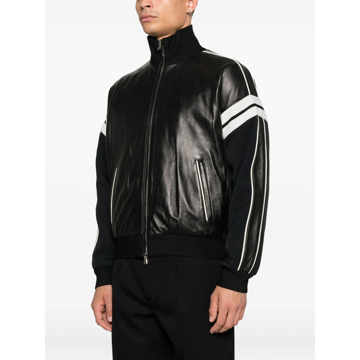 Wales Bonner Leather Outerwears - Black | 72472a23c08e594d9c6066ee3cd36065dbfd394e