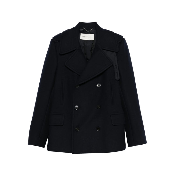 Dries Van Noten Coats - Black | bd5b4fe9b72e1465d7ea70e7da63f3765fafdd53