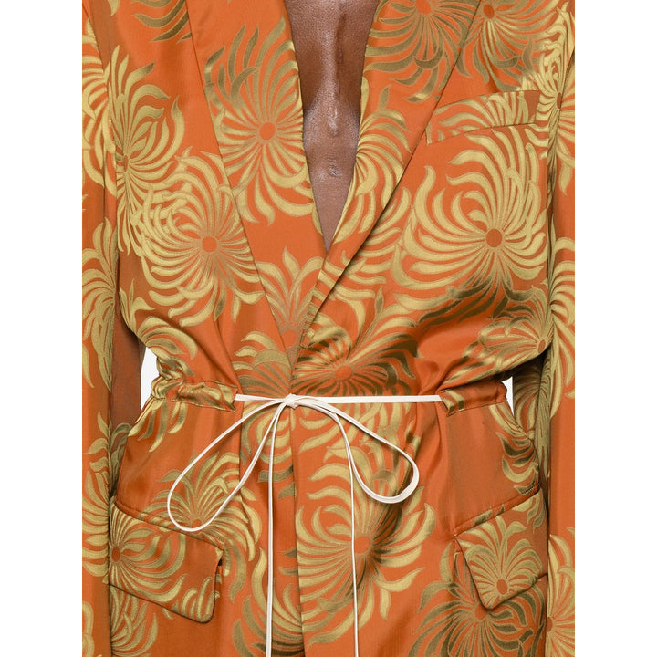 Dries Van Noten Coats - Orange | e3f18112fbf995c72ae70264613863075bebbd91