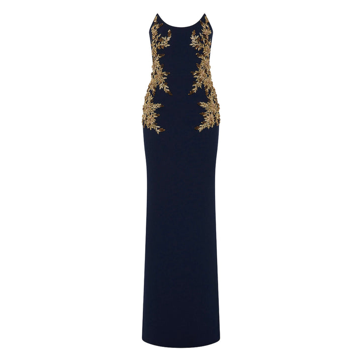 Rebecca Vallance Dresses - Blue, Gold | c59fe3b11123e428e9b18db6646795ac0bcf0178