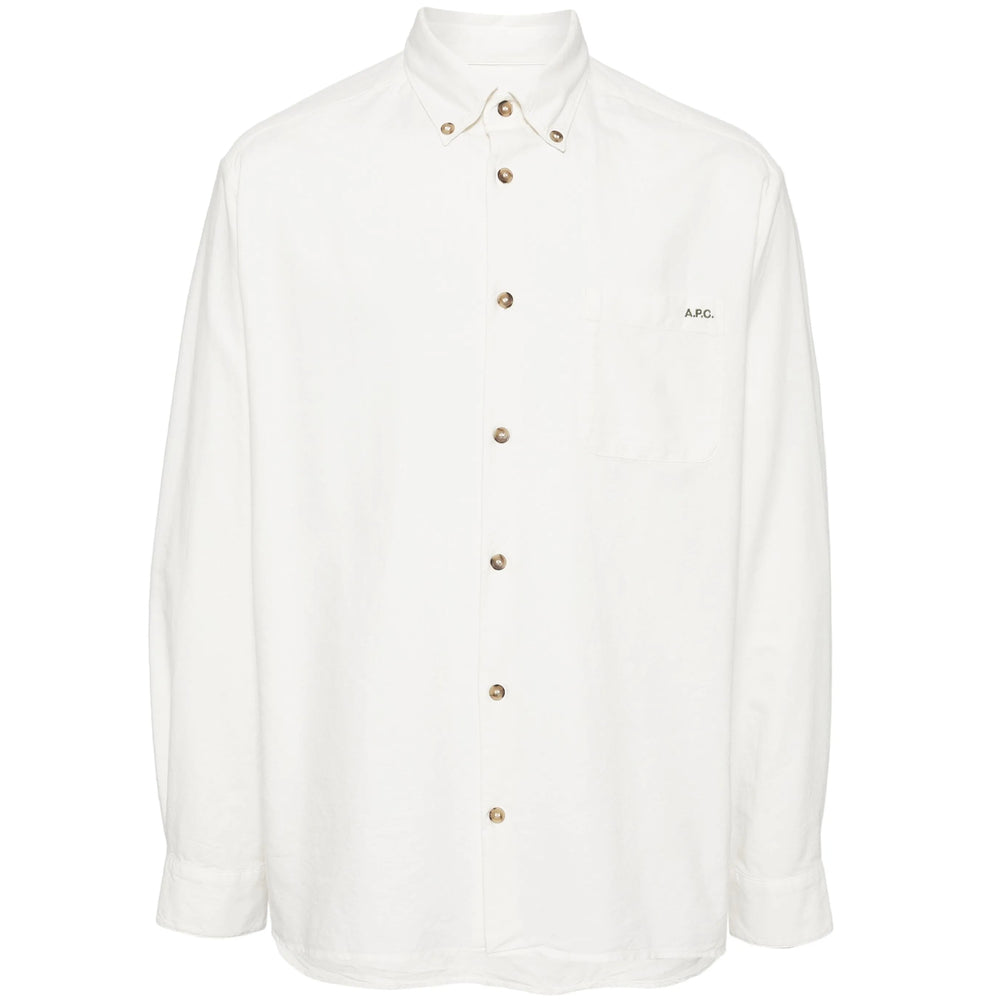 A.P.C. Shirts - White | 6ffc97e861da77d3bb1490697d353094313c41e1