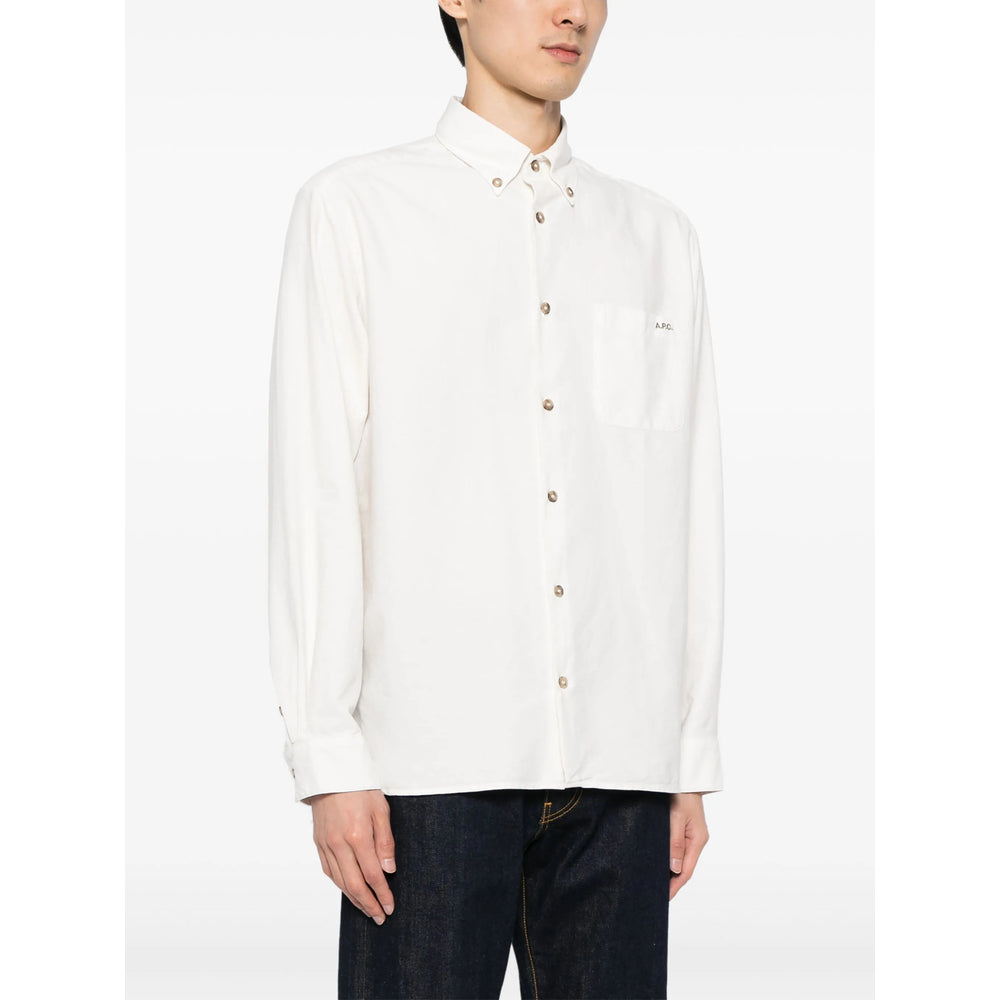A.P.C. Shirts - White | 1fe85c822541e7eea8a2f0c9554233ecb4bdc923