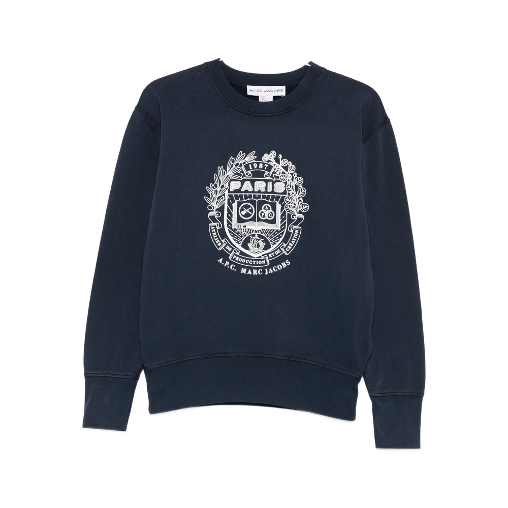 A.P.C. X Marc Jacobs Sweatshirts - Blue | c12419808de1d98d4232d99df463d97adb7ef576