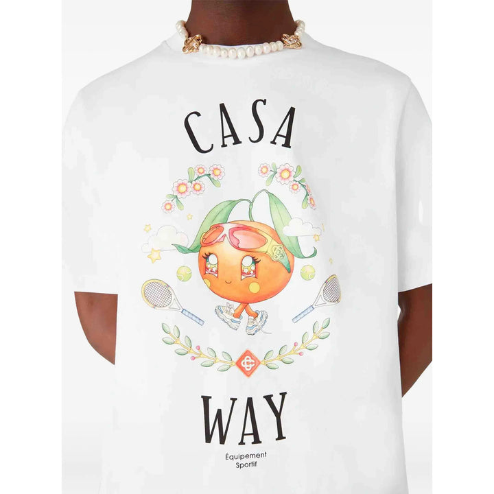 Casablanca T Shirts - White | 52f54ccafb6d631aa00ef7f24ec018c5c246e367