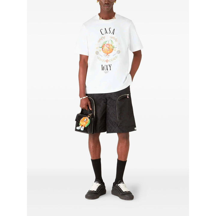 Casablanca T Shirts - White | c2d9f448fd163d4e5ce05a9ed4c6b404243ad6ba