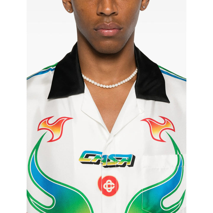 Casablanca Shirts - White | 50508b39c5c7447b51a5ad3aa8324c09753c57cb