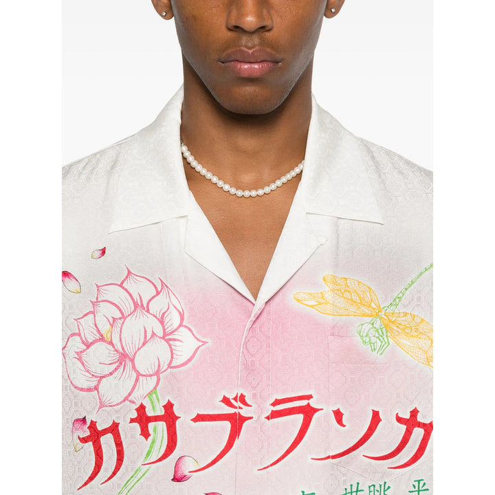 Casablanca Shirts - White, Pink | c84acfd6c3c33730b194d92438880c40fdf8c83e